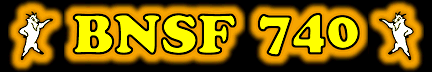 BNSF 740 title logo