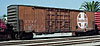 50 ft Box · ATSF 47263 · 1987