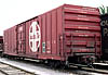 61 ft Sgl Plug Door Box · ATSF 623091 · 1987